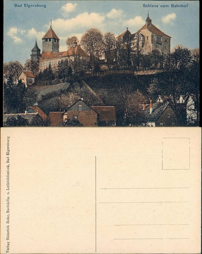 Ansichtskarte elgersburg - ansichtskarte,