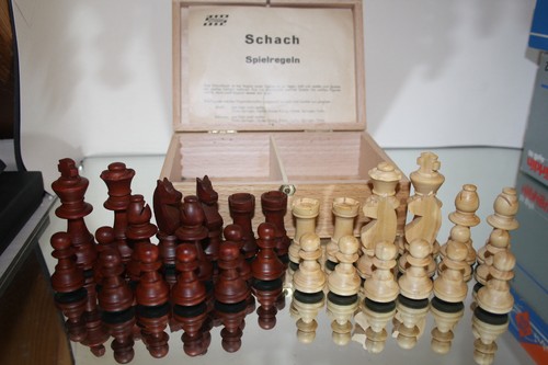 Schachfiguren buchsbaumholz - 32,