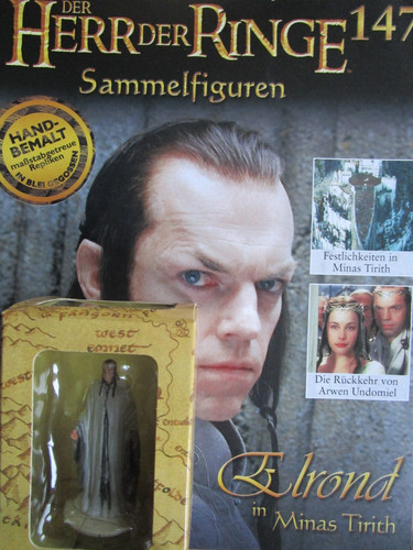 Herr der ringe sammelfiguren - ringe,