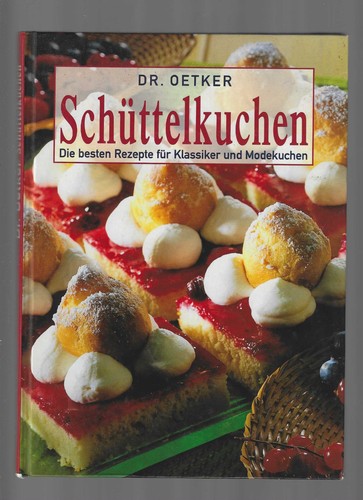 Oetker schüttelkuchen die - schüttelkuchen,