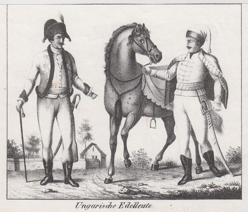 Ungarn tracht edelleute - ungarn,