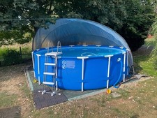 INTEX Pool Anlage 457 x 122 komplett, Umzugsbedingt,