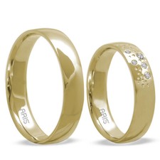 2 Gold Eheringe Trauringe