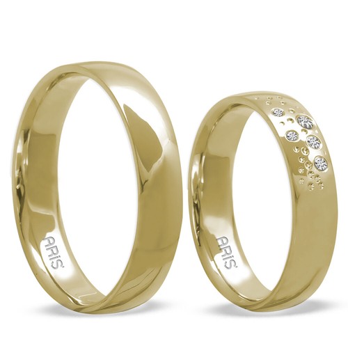 Gold eheringe trauringe - 2,
