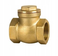 Rückschlagklappe Messing