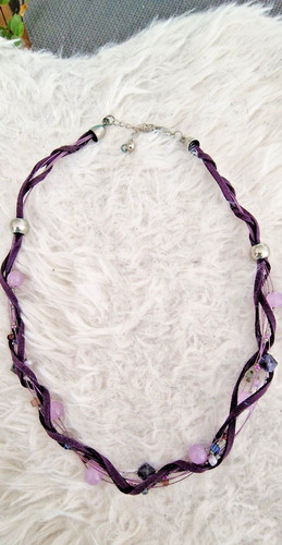 Schöne kette violett - violett, v