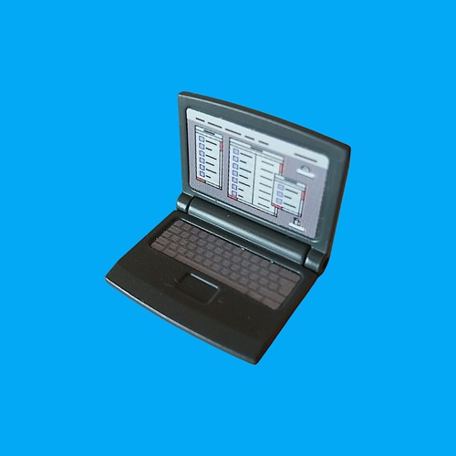 Playmobil laptop notebook - -,