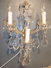 Kristall Lampe antik Lüster