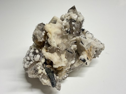 Rauchquarz aegirin orthoklas - rauchquarz,,