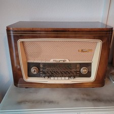 SCHAUB-LORENZ Phono-Super 58 Typ 1023 Röhrenradio mit PE Plattenspieler, 1958,