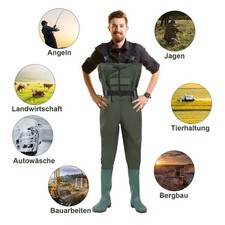 Wathose Gummistiefel Gr. 42-47