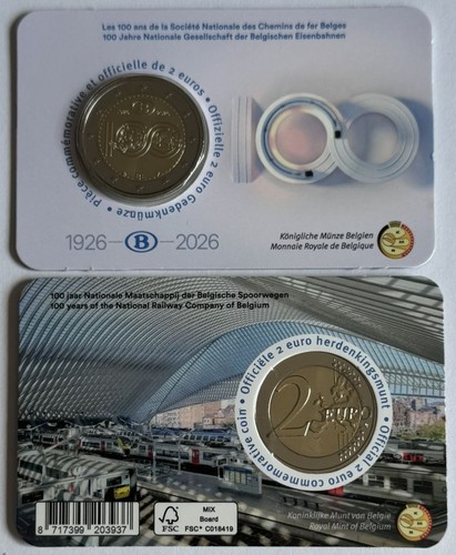 Euro coincard belgien - coincard, 2026