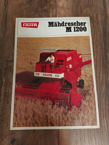 Original prospekt poster fahr - prospekt,