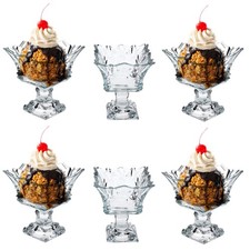 6 Stück Glas Dessertschalen