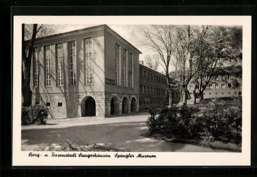 Ansichtskarte sangerhausen - ansichtskarte,