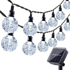 Solar lichterkette led 11m - lichterkette,