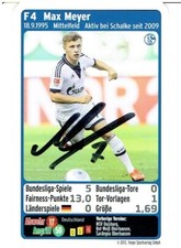 Max Meyer   Quartettkarte 2013