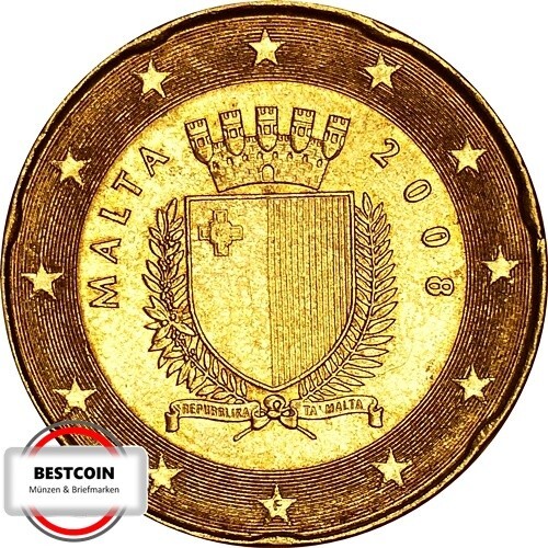 Malta cent kursmünze - kursmünze, von