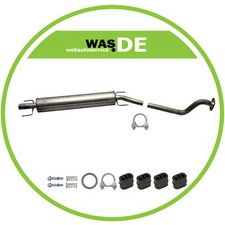 Auspuff Mittelschalldämpfer Opel Astra G 1.6 1.8 2.0 16V inkl. Montagesatz