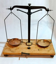 antik Feinwaage Balkenwaage Apothekerwaage 