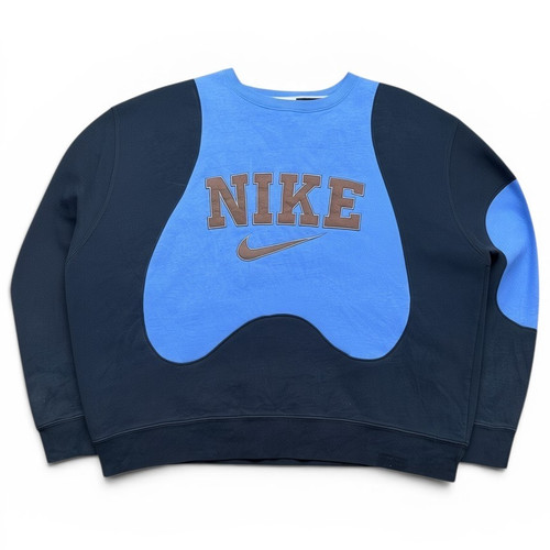Nike herren sweatshirt blau - nike, xl
