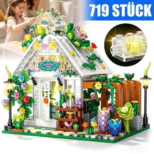 Miniatur-Blumenhaus-Bausatz