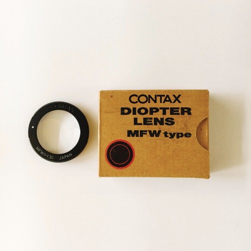 Neuwertig contax 1 5 - 【neuwertig】contax, +1,5