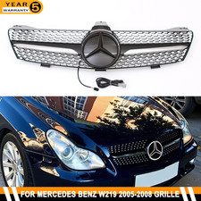 Black Front Grille W/LED