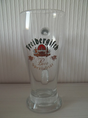 Glas bierkrug freibergisch - glas,