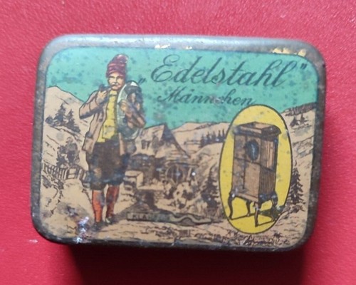 Grammophon nadeldose edelstahl - grammophon,
