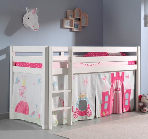 Spielbett hochbett kinderbett - hochbett,