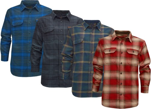 Schweres herren flanellhemd - herren,