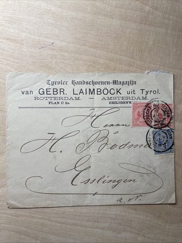 Brief utrecht nach esslingen - nach,