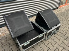 2 x TW Audio C12 Monitor-Lautsprecher im Flightcase