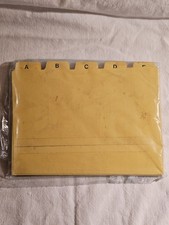 Karteikarten-Register A-Z, Din