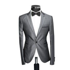 Skinny Slim Fit Herren Sakko