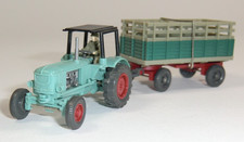 Wiking - Deutz F4L 514/5 mit Dach/Fahrer Schlepper + Anhänger #25-SV1102/K7