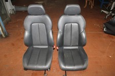Mercedes SLK R 170 Mopf Sitze Leder schwarz mit Sitzheizung  Top