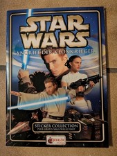 Star Wars - Angriff der Klonkrieger - Stickeralbum - Unvollständig 