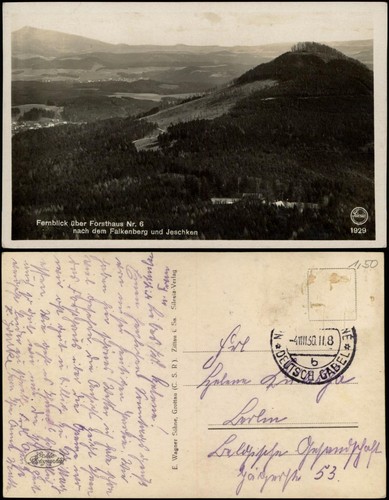 Postcard reichenberg liberec - postcard,