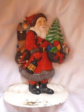 Dekofigur Weihnachtsmann Guss