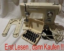 original Ideal Nutzstich 775 Nähmaschine Stichplatte Nähfuß Spule Pedal Auswahl