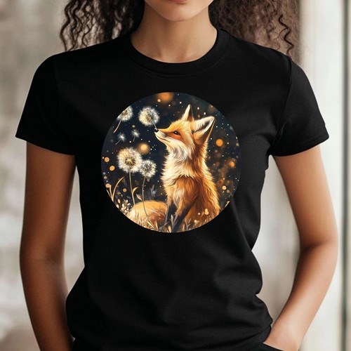 Frauen shirt fuchs mit - fuchs,