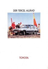 Toyota tercel allrad prospekt - toyota,