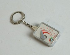 Alter kleiner Schlüsselanhänger mit OMO Werbung - Profiltiefenmesser