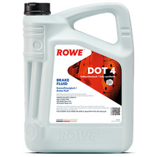 DOT4 Bremsflüssigkeit 5L ROWE HIGHTEC BRAKE FLUID DOT 4 DOT 3/4 vollsynthetisch