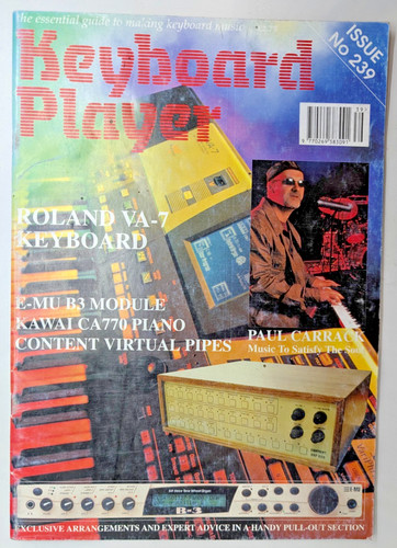 Keyboard player 239 2000 - keyboard,