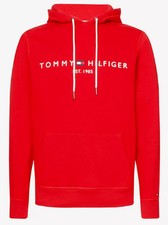 Tommy Hilfiger Tommy Logo Herren Hoodie Pullover Sweatshirt, Hoody M-XXL