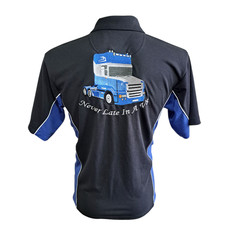 LKW Poloshirt V8 Herren Never