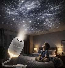 Galaxy projector, 2-in-1